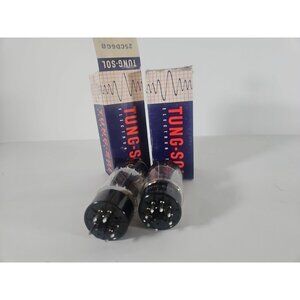 Tung-Sol Vintage Radio Audio Amplifier Vacuum Tubes Valves